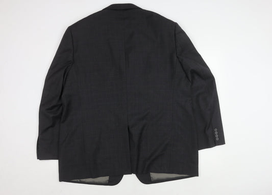 Marks and Spencer Charcoal Wool Blazer 48R