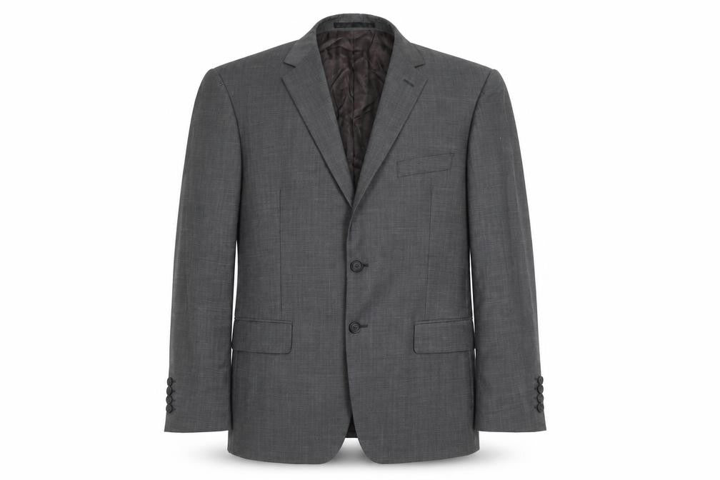 Marks and Spencer Men's Blazer Black 42S Herringbone