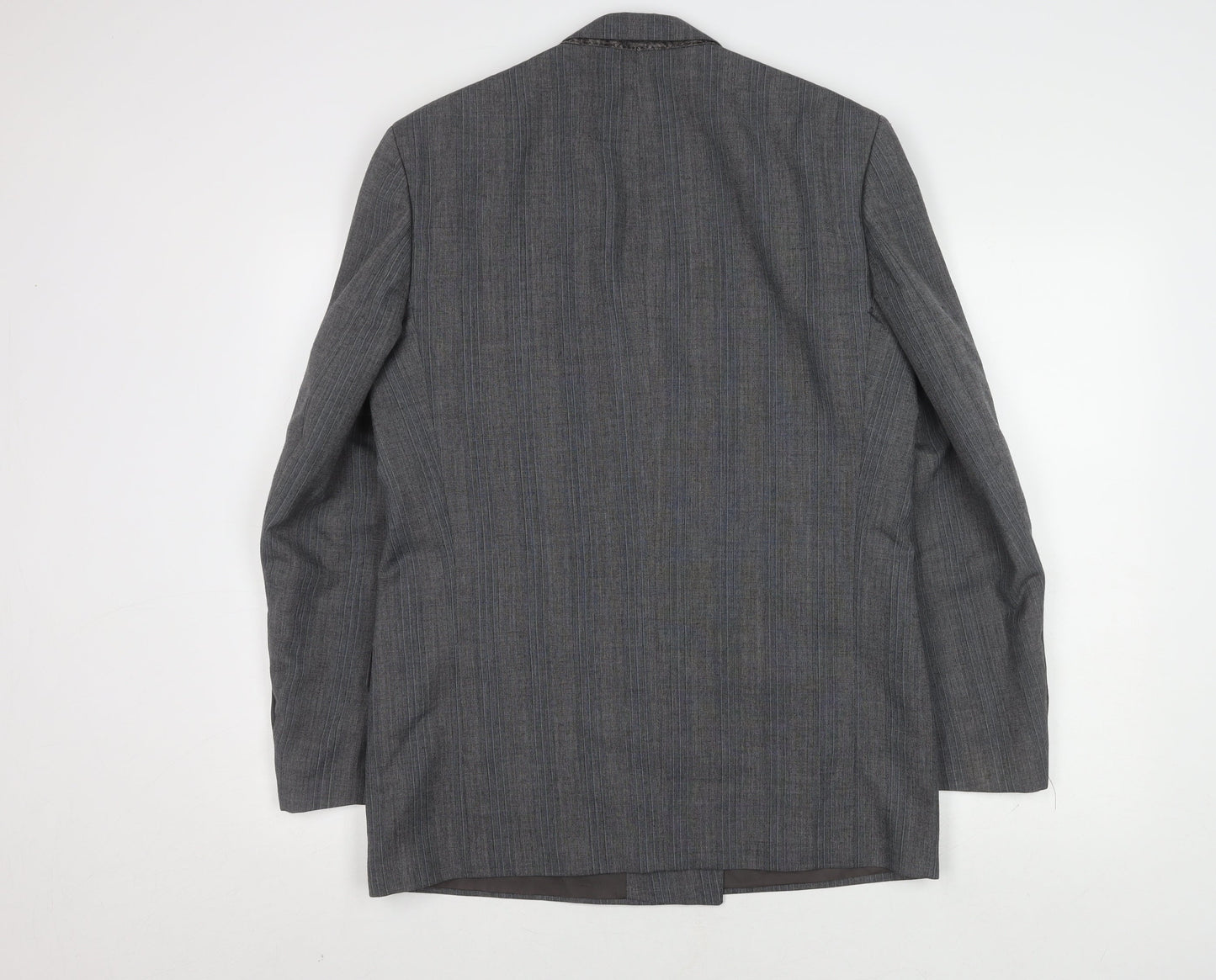 St Michael Grey Double-Breasted Men's Blazer 40R