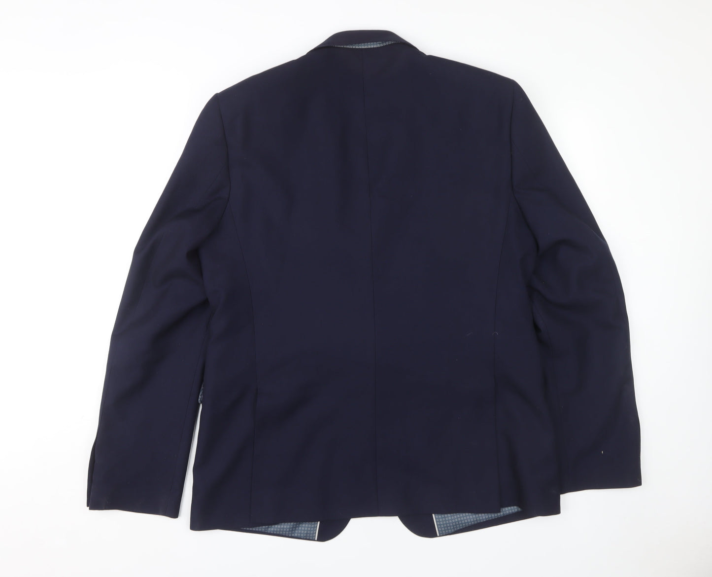 Burton Menswear Blue Slim Fit Jacket Men 46L