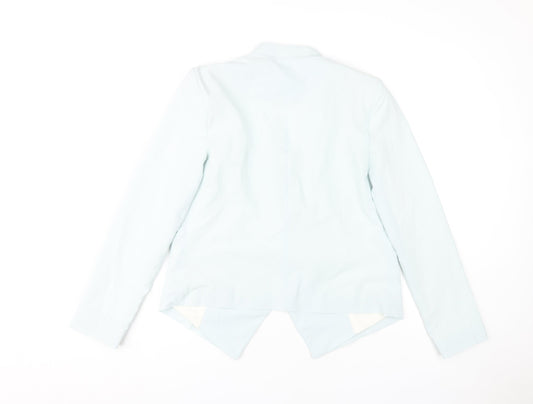 New Look Women's White Blazer Size 12 Long Sleeve