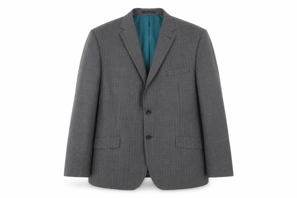 Marks and Spencer Men's Grey Blazer Jacket Size 46L
