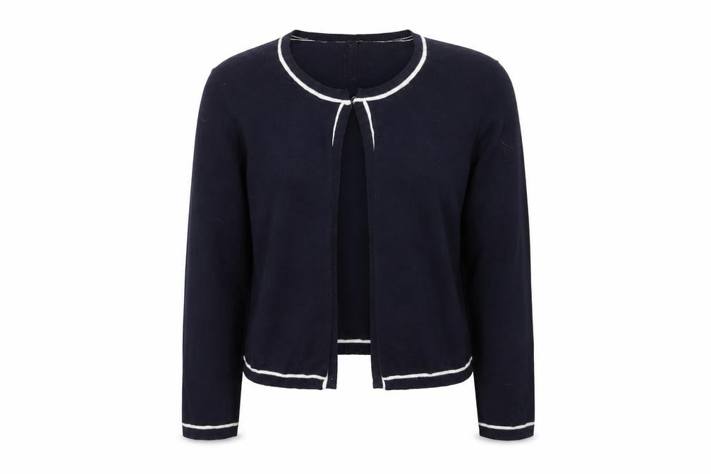 Zoe+Phoebe Women's Blue Cardigan - Size L