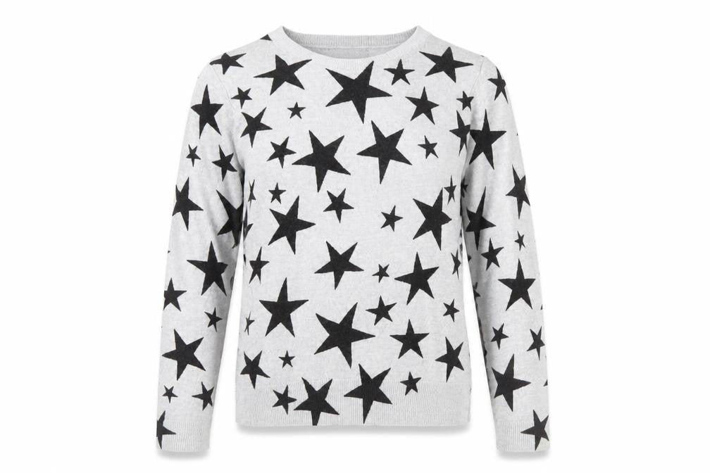 Marks and Spencer Women's Grey V-Neck Pullover Jumper