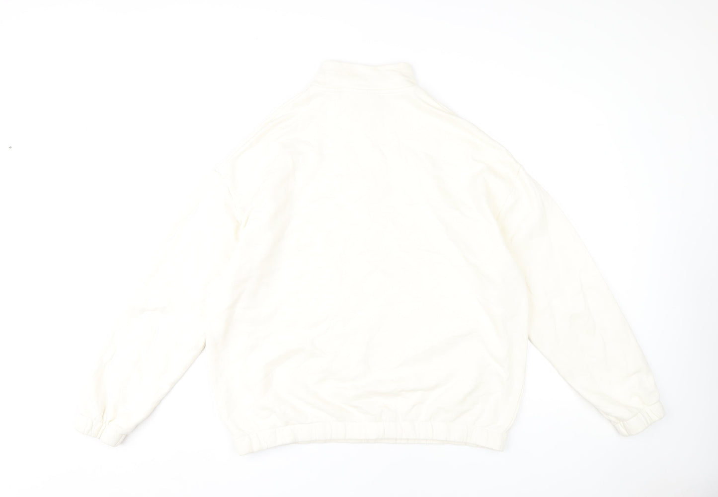 ASOS DESIGN White L Pullover Sweatshirt Unisex
