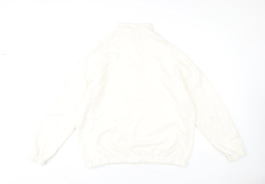 ASOS DESIGN White L Pullover Sweatshirt Unisex