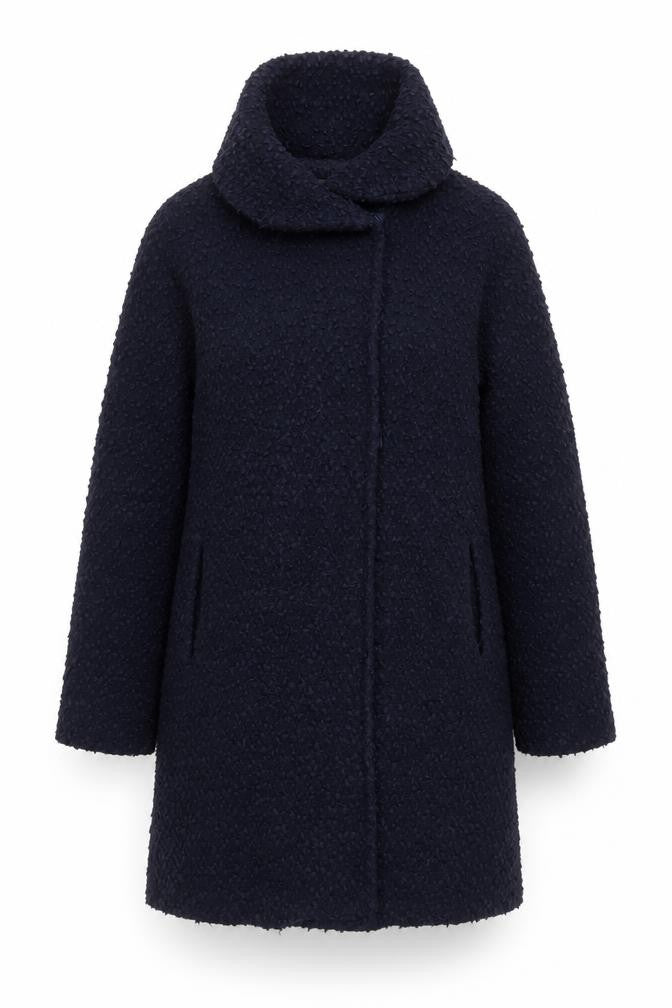 Phase Eight Women's Blue Mid-Length Coat Size 14