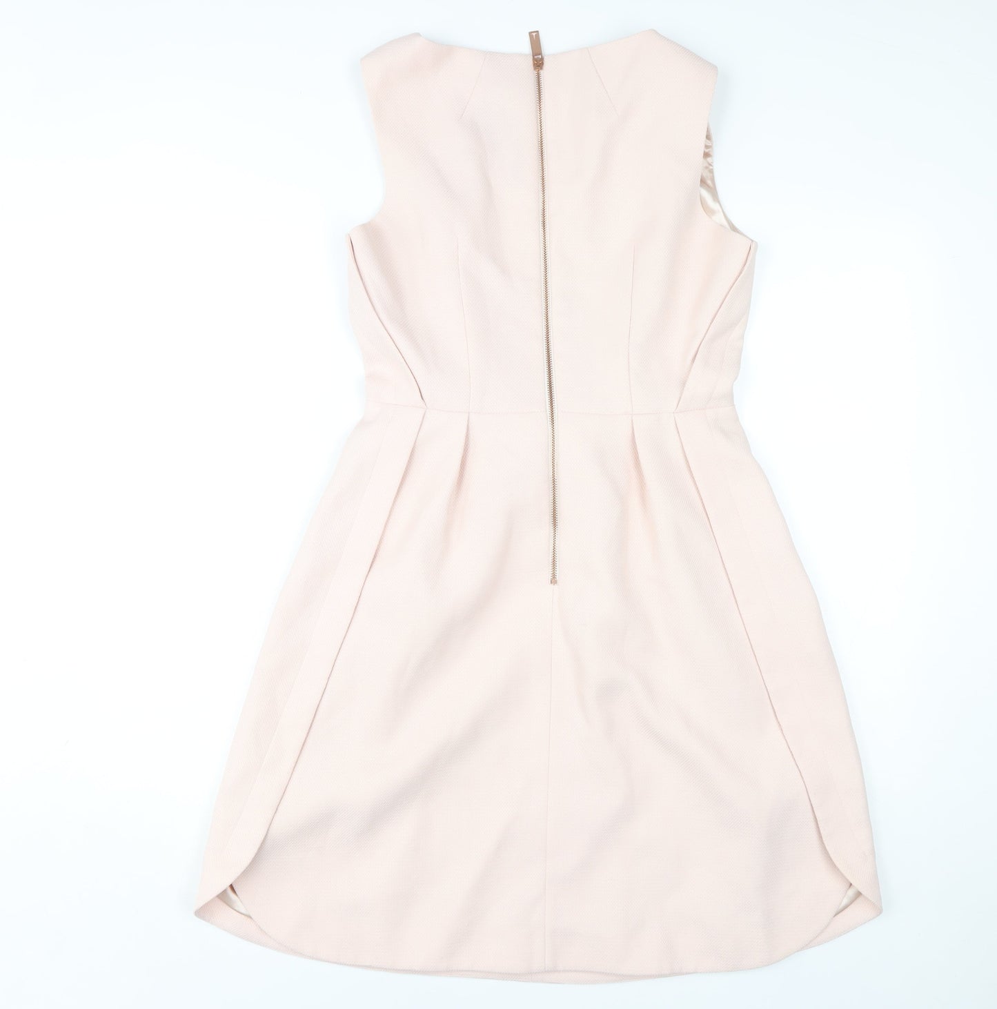 Ted Baker Women's Pink Fit & Flare Dress Size 6