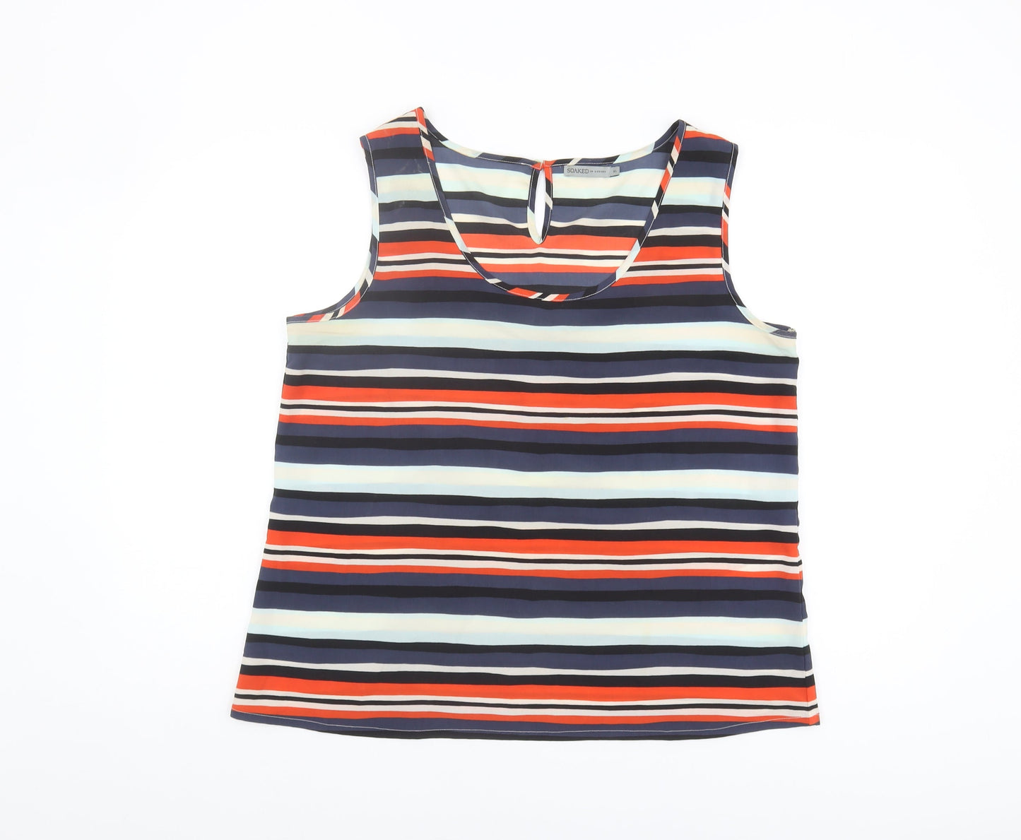 Soaked In Luxury Women's Multicoloured Striped Tank XL