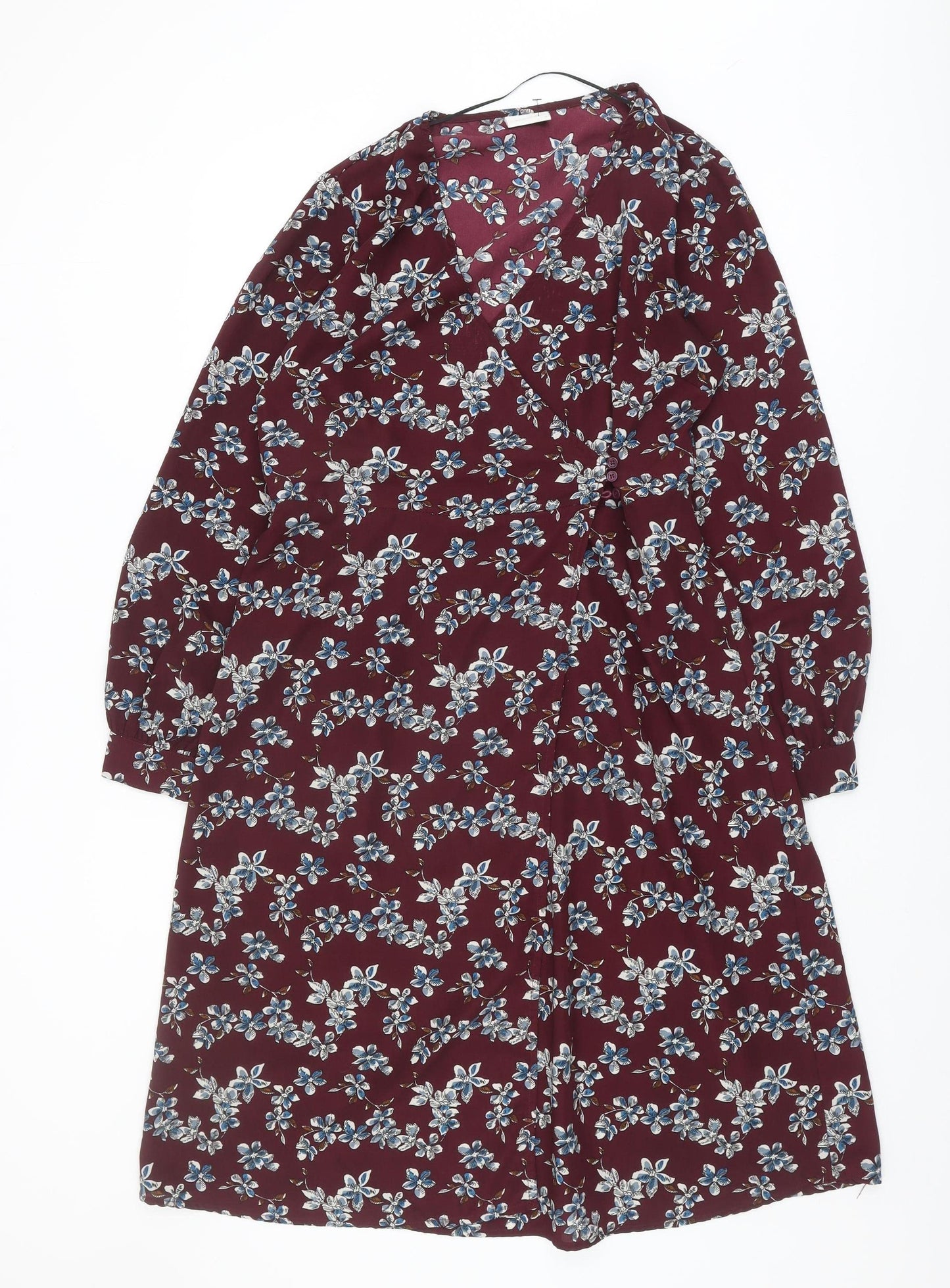 VILA Women's Multicoloured Floral Dress Size 10