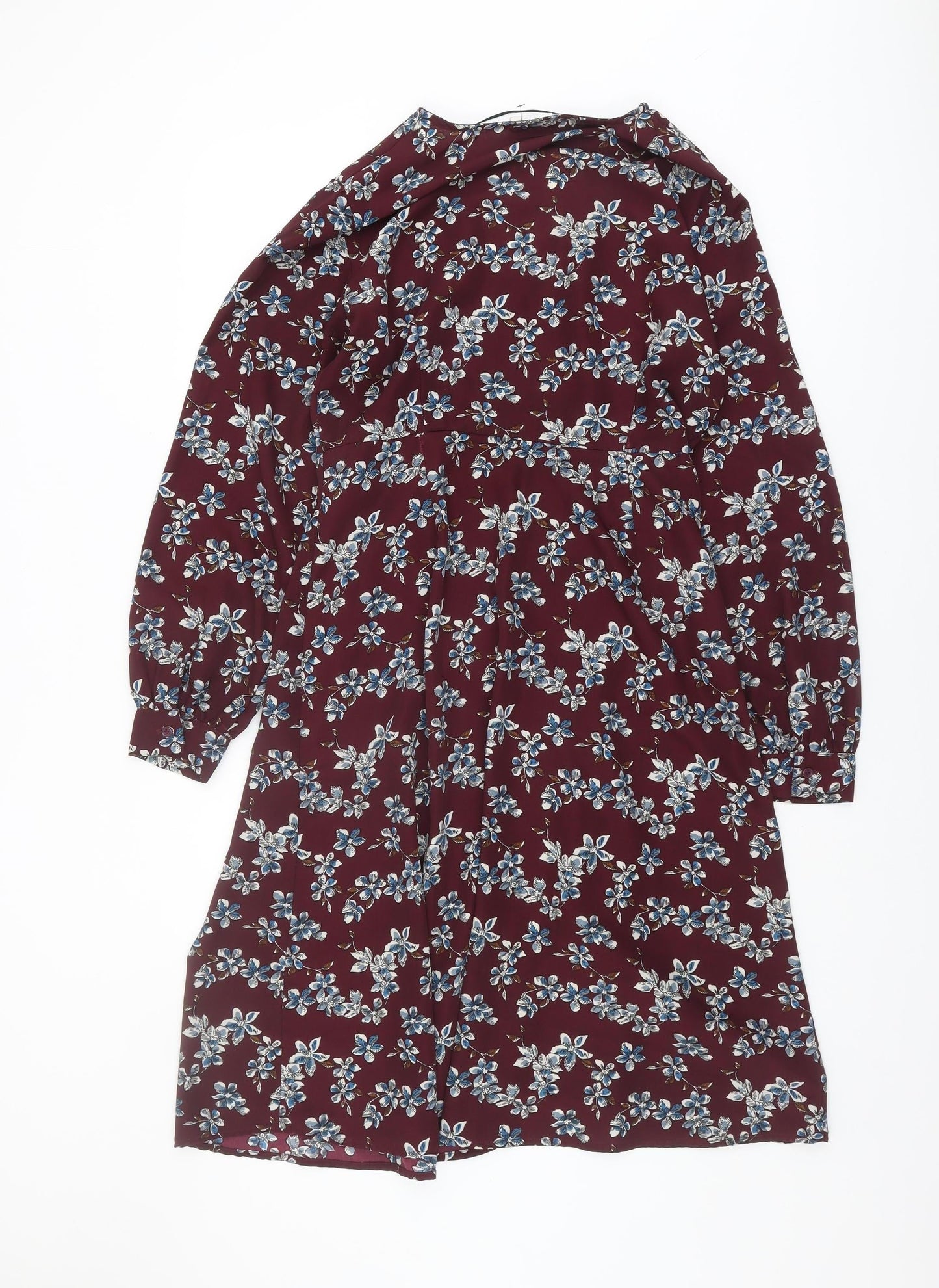 VILA Women's Multicoloured Floral Dress Size 10