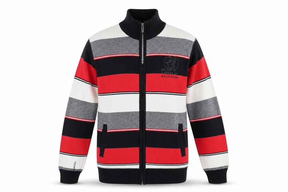 Angelo Womens Litrico Multicoloured Full Zip Jumper L