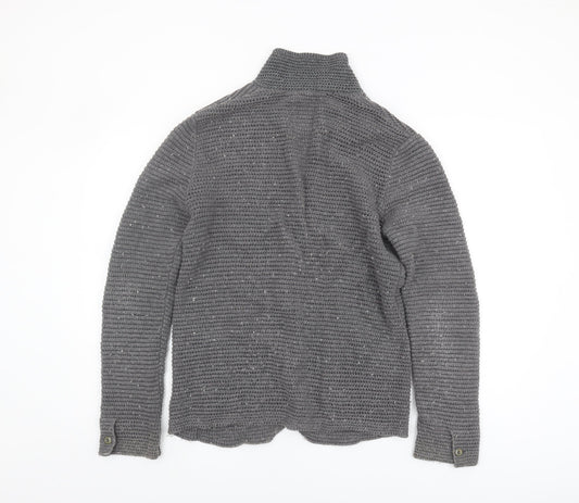 Levi's Men's Grey Slim Cardigan, Size S