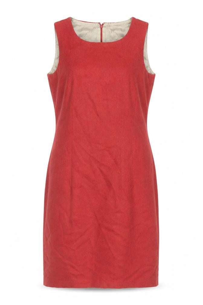 Jigsaw Women's Red Sheath Dress Size 8 Wool