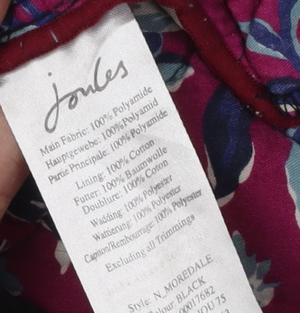 Joules Women's Black Quilted Jacket, Size 8