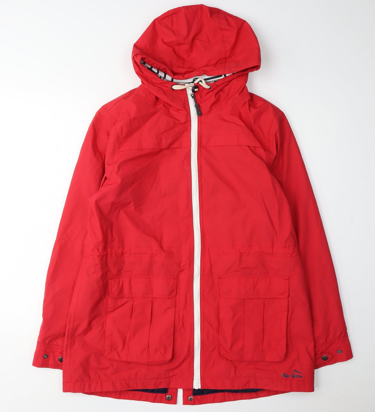 Peter Storm Women's Red Anorak Jacket Size 14