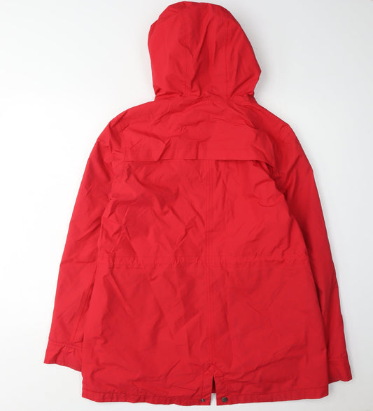 Peter Storm Women's Red Anorak Jacket Size 14