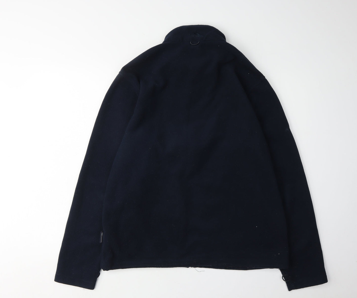 Trespass Men's Blue Fleece Jacket M Stand-Up Collar