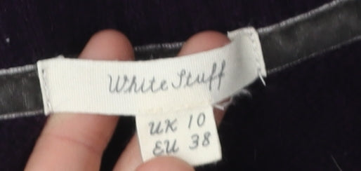 White Stuff Women's Black Pullover Jumper Size 10