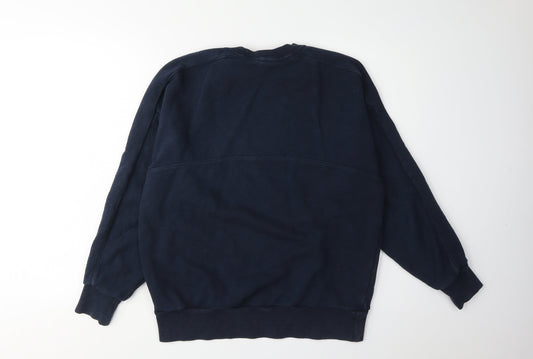 Sweaty Betty Women's Blue Sweatshirt, Size S, Cotton Blend