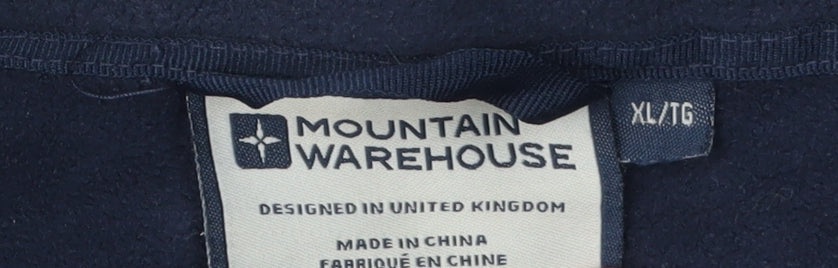Mountain Warehouse Men's XL Blue Parka Jacket