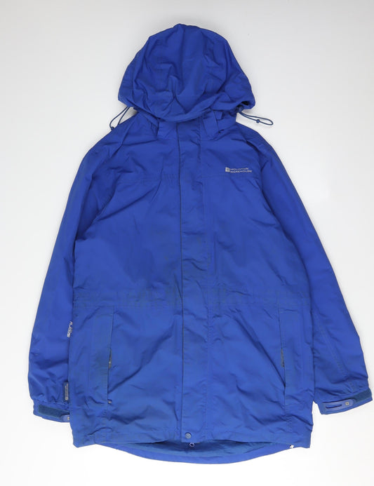 Mountain Warehouse Men's Blue Parka Jacket Size S