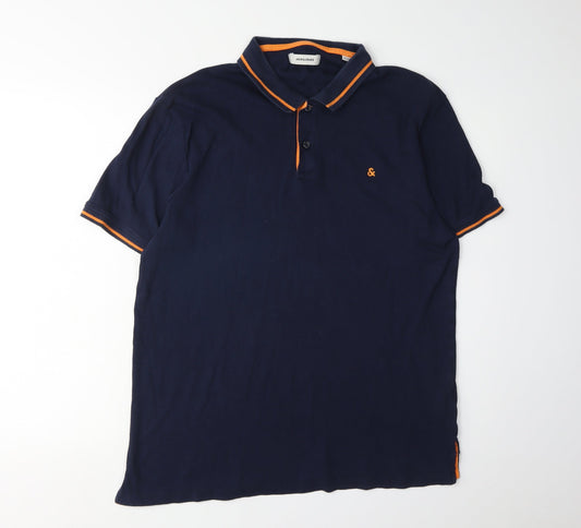 Jack & Jones Men's Navy XL Polo
