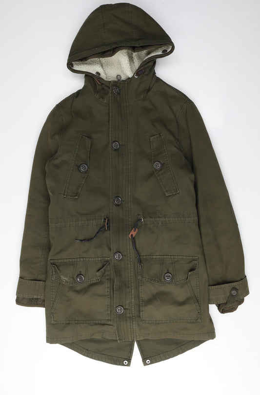 Tog Twenty Four Men's Green Parka Coat Size S