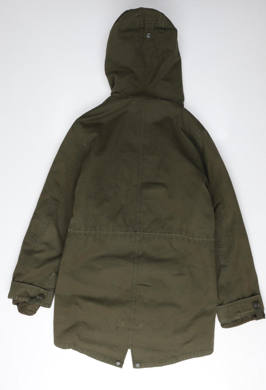 Tog Twenty Four Men's Green Parka Coat Size S
