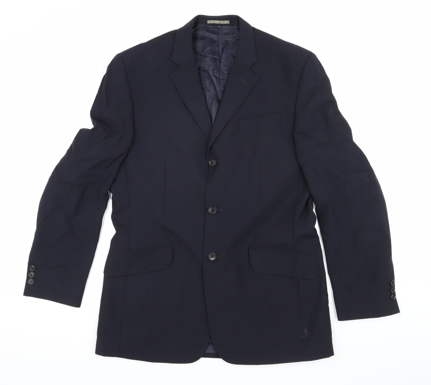 Next Men's Blue Regular Fit Blazer 38R