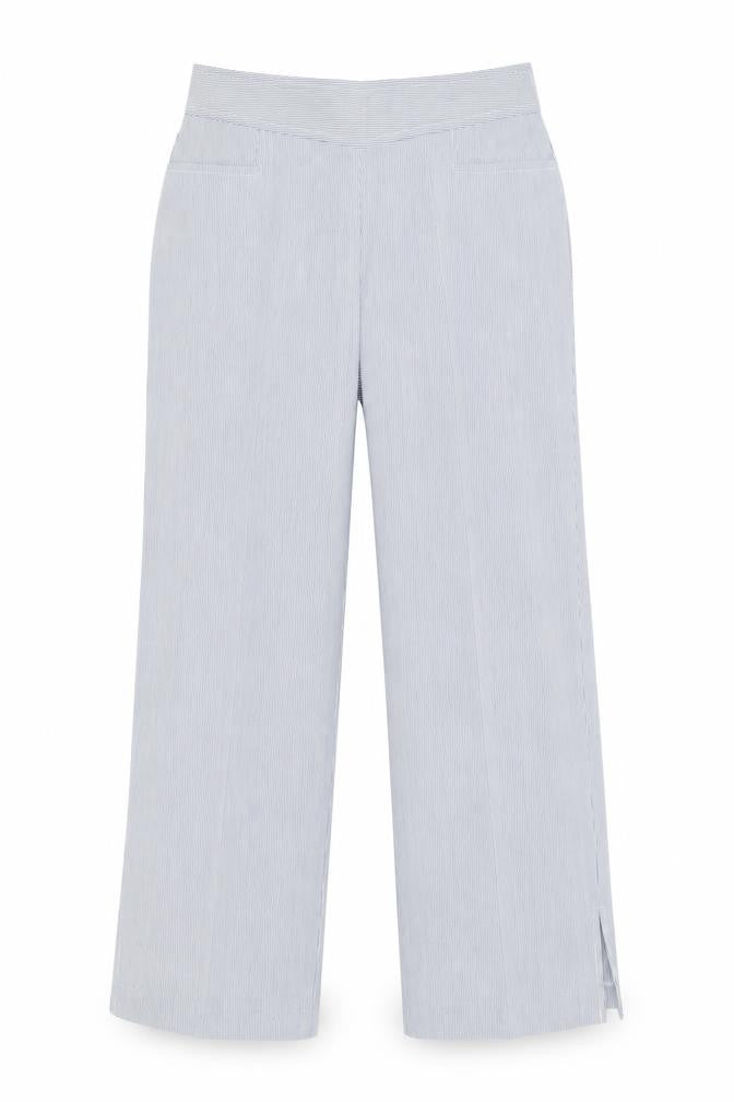 Ingredients Women's Blue Striped Trousers Size 4