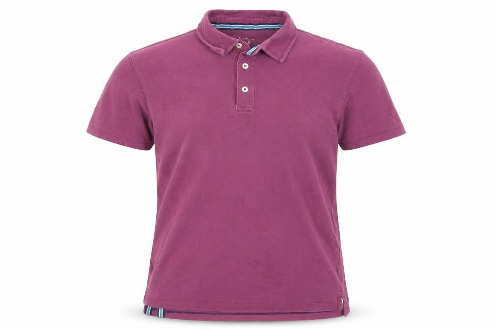 Boden Men's Purple Polo, Size S, Short Sleeve, Cotton