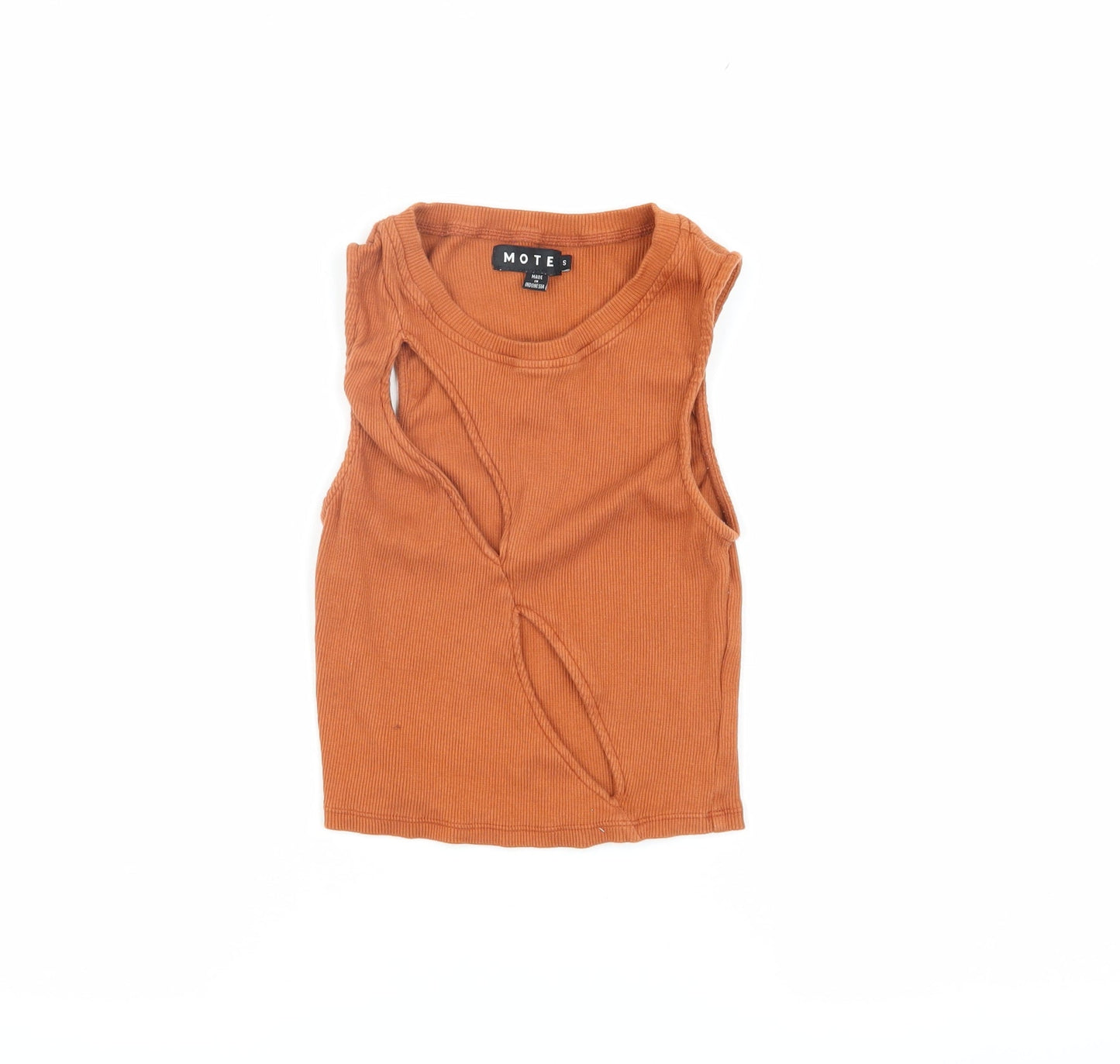 Motel Women’s Orange Tank Top Size S