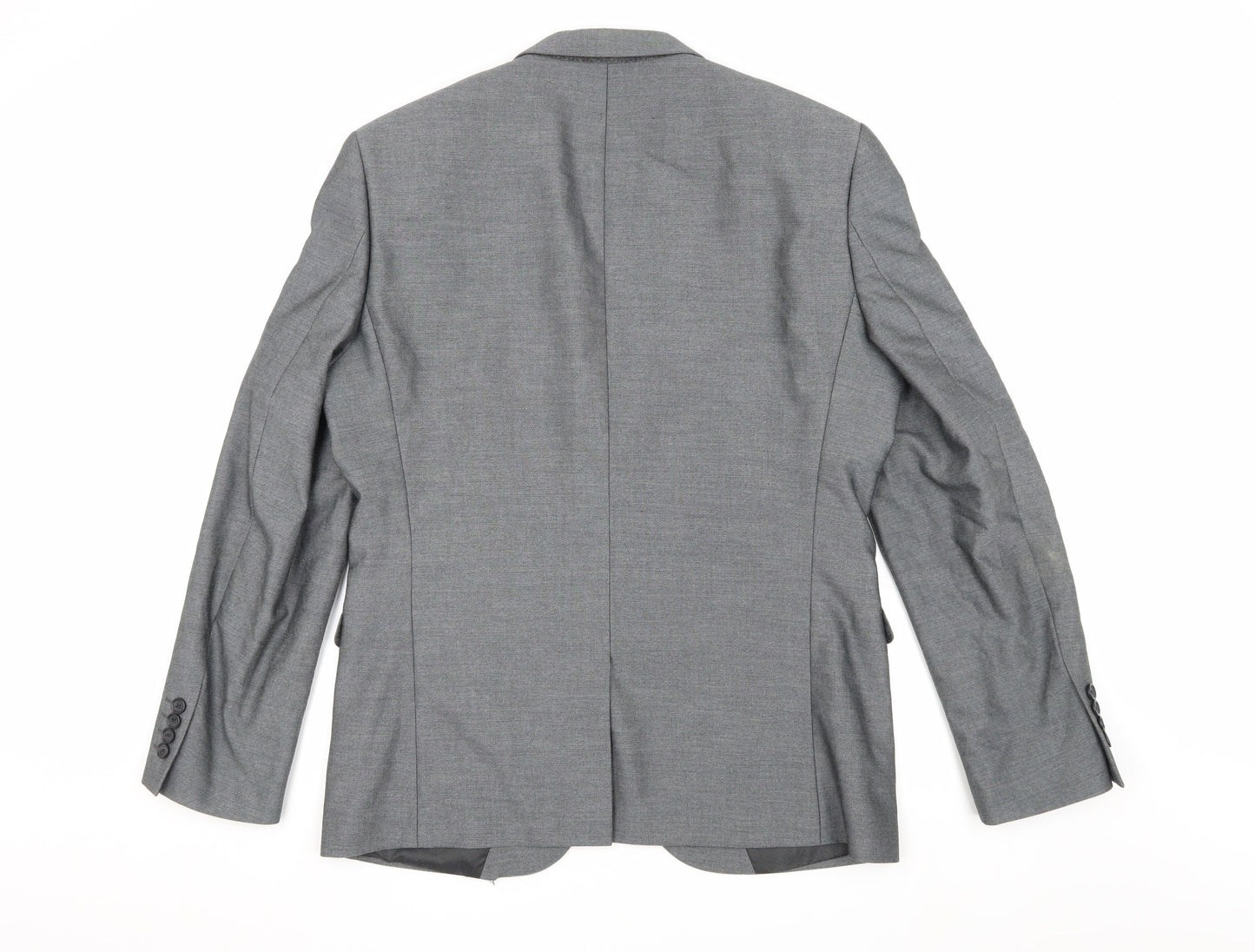 Next Men's Grey Classic Blazer, Size 42 Regular