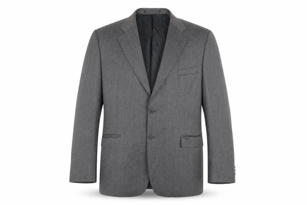 Marks and Spencer Men's Grey Wool Blazer 46L