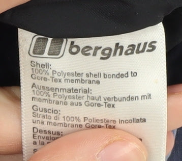 Berghaus Women's Blue Waterproof Jacket Size 14