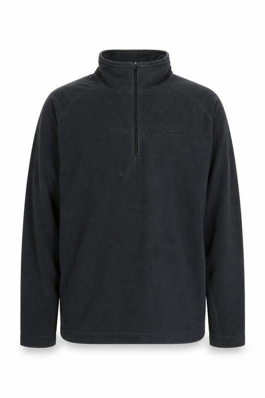 Mens UK XL  Craghoppers Black 1/4 Zip Sweatshirt