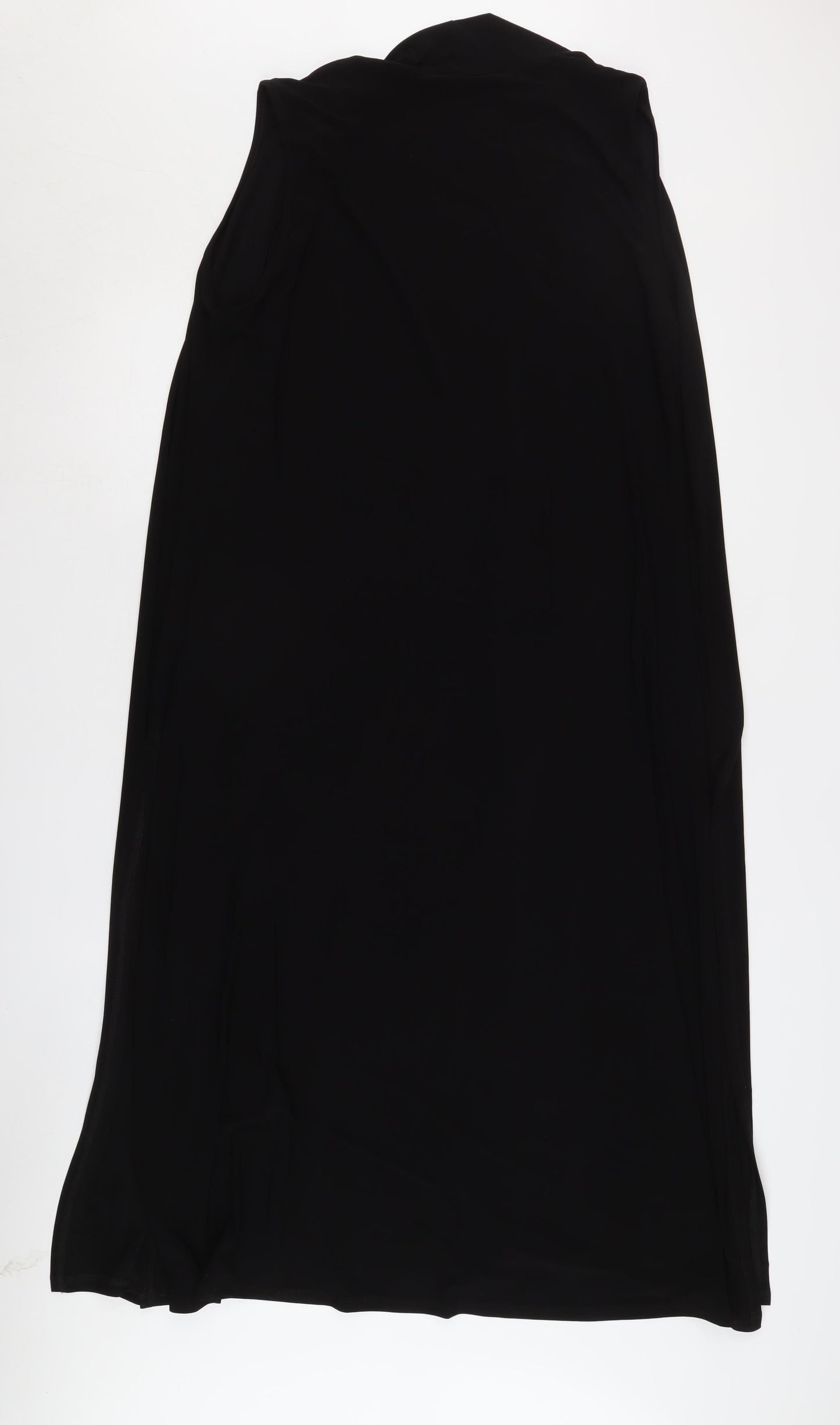 Roman Women's Black Sleeveless Vest Jumper Size 16