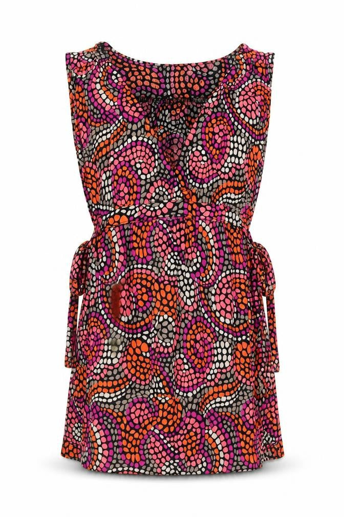 Womens UK Size S French Connection Multicoloured Viscose Blouse