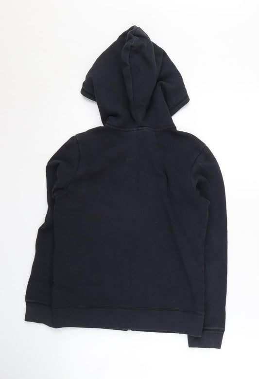 Under Armour Boys Black Full Zip Hoodie M