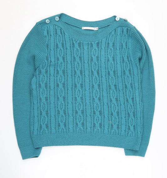 Lakeland Women's Blue Pullover Jumper M/L