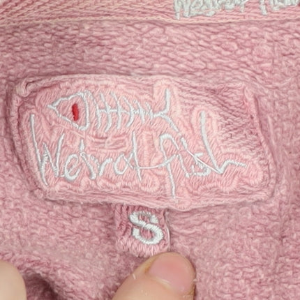 Weird Fish Women's Pink Embroidered Jacket, Size S