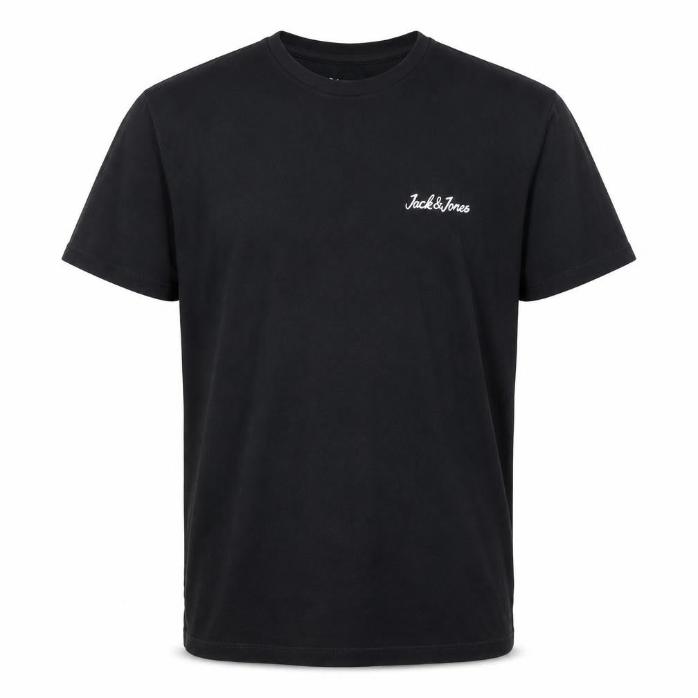 Mens UK Size XL JACK & JONES Black  Cotton T-Shirt