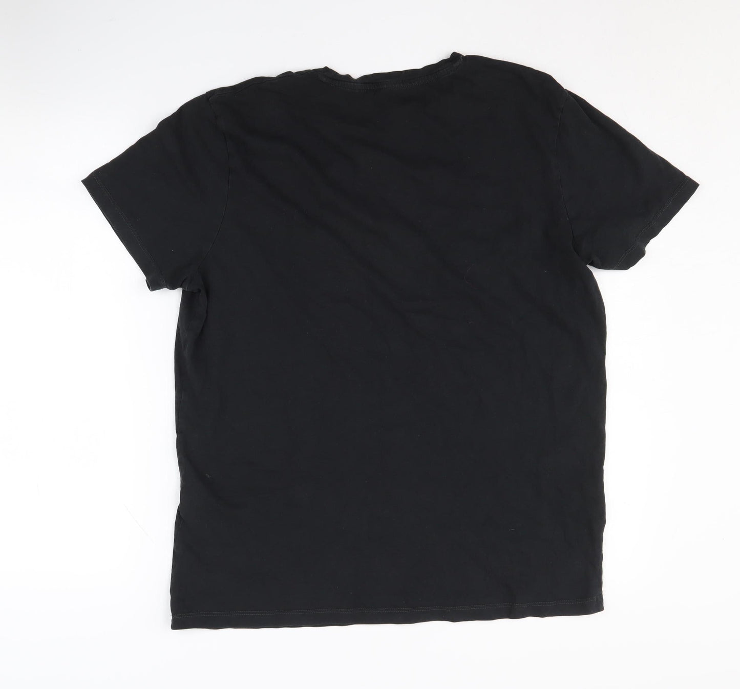 Jack & Jones Men's Black XL Cotton T-Shirt