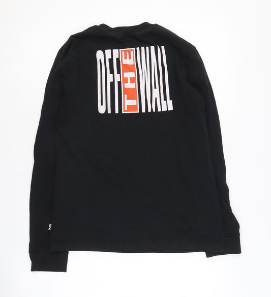 Vans Men’s Black Graphic T-Shirt S