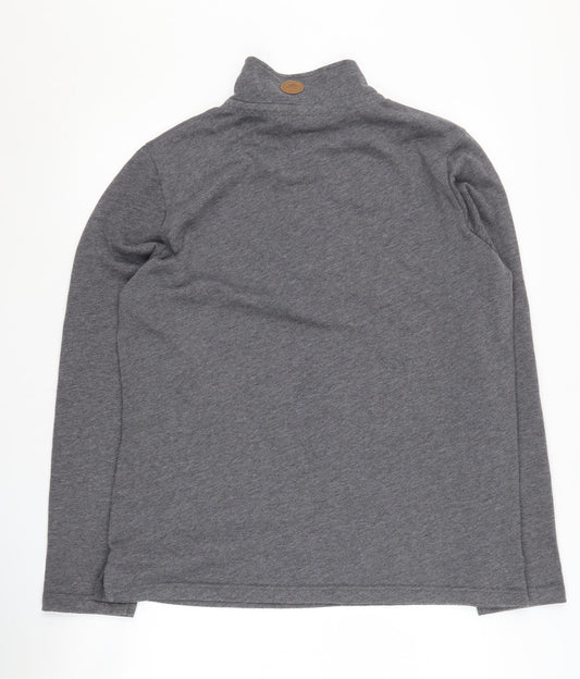 Trespass Men's Grey 1/4 Zip Sweatshirt M