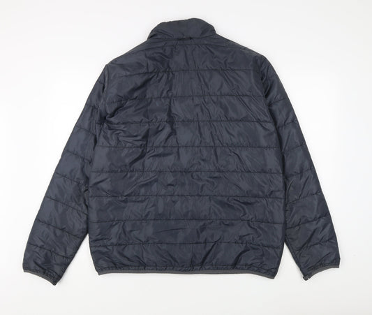 Jack Wolfskin Men's Blue Puffer Jacket L