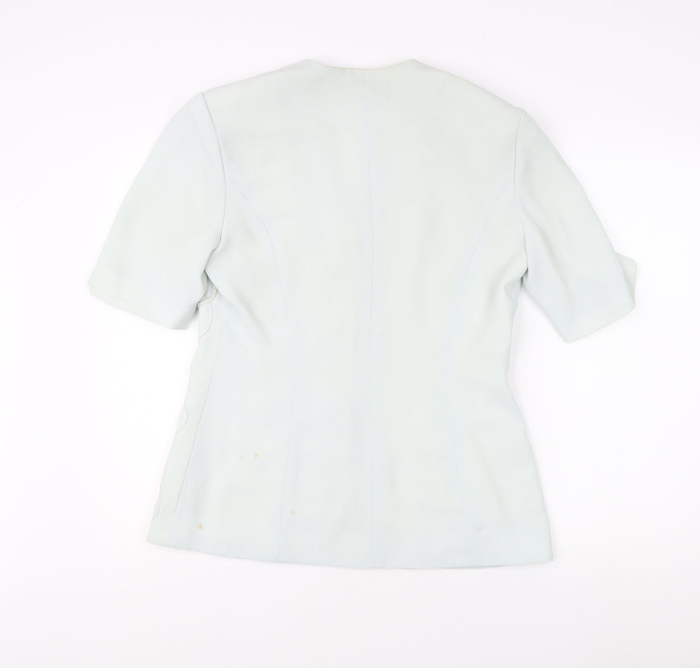 Gina Women's White Suit Jacket, Size 14