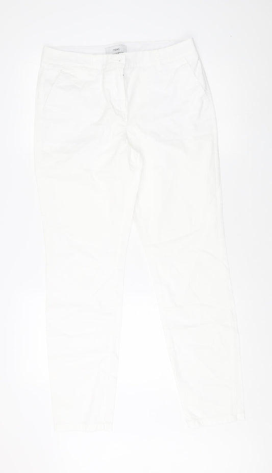 Next Women's White Trousers Size 10
