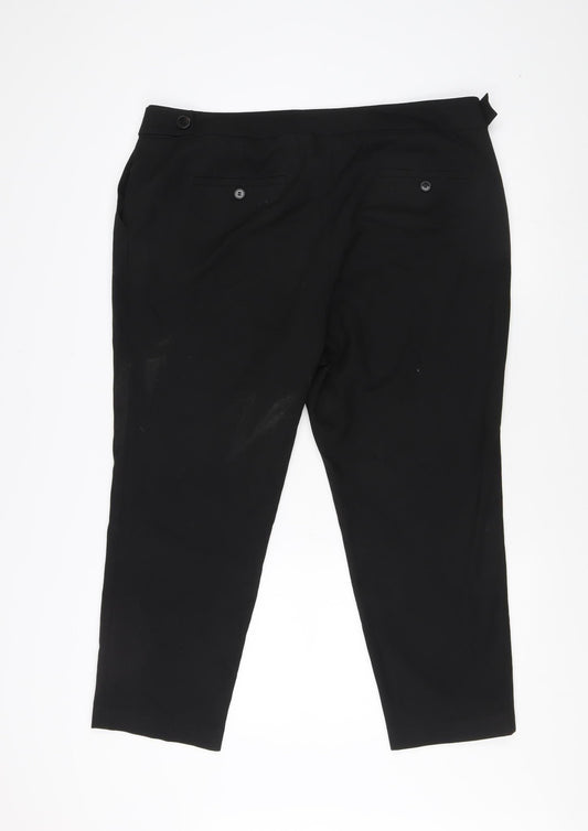 Next Women's Black Plus Trousers